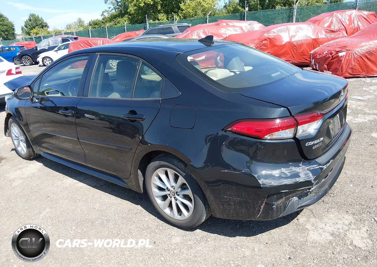 2021 Toyota Corolla Le VIN:JTDVPMAE8MJ133348 - 3