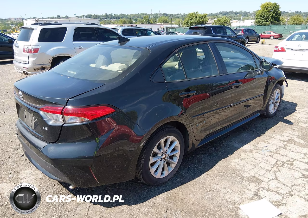 2021 Toyota Corolla Le VIN:JTDVPMAE8MJ133348 - 4