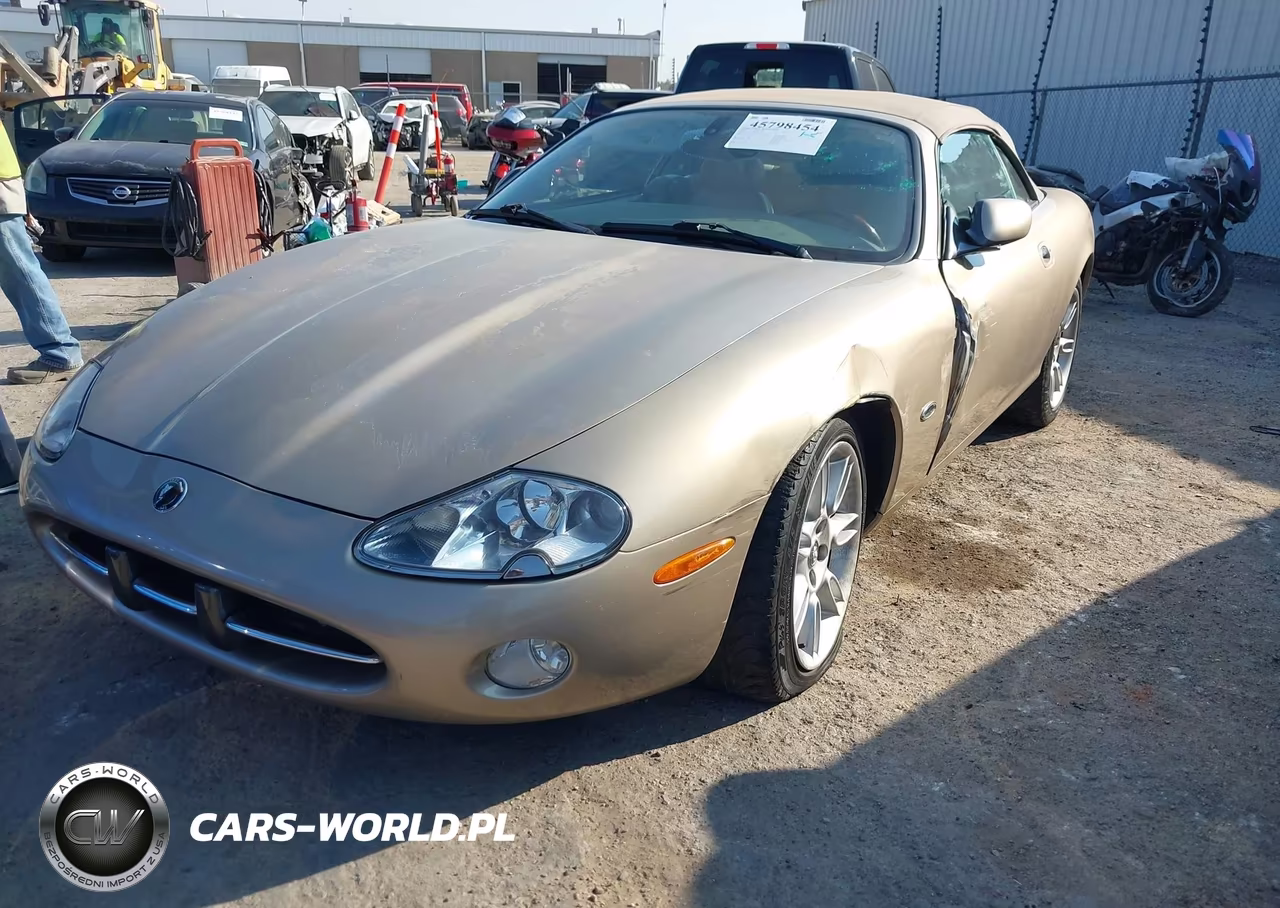 2001 Jaguar Xk8 VIN:SAJDA42C11NA22711 - 2