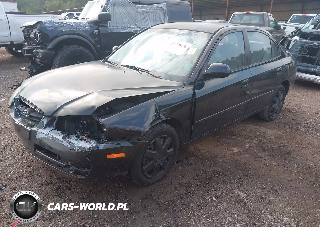 2004 Hyundai Elantra Gls-Gt VIN:KMHDN46D74U788323 - 2