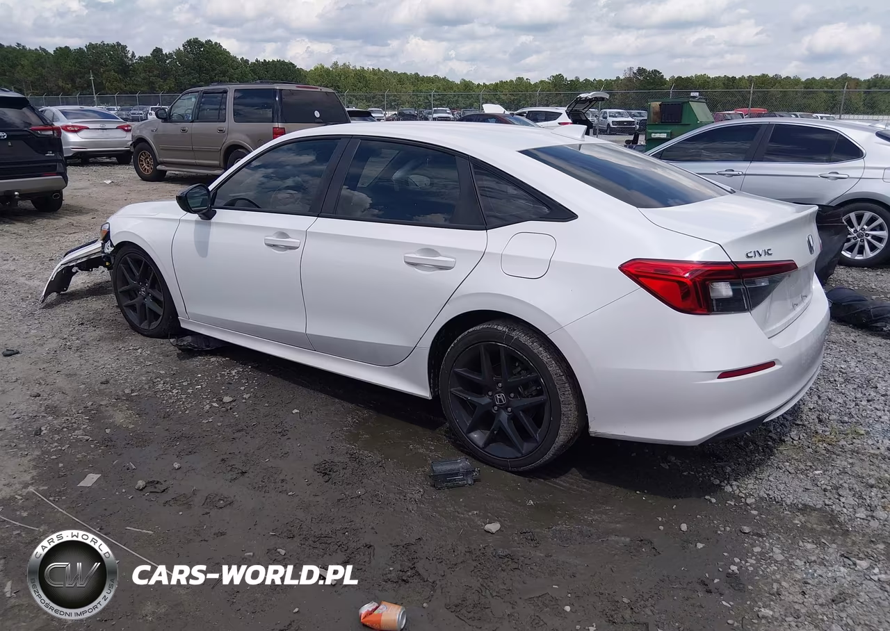 2022 Honda Civic Sport VIN:2HGFE2F59NH583392 - 3