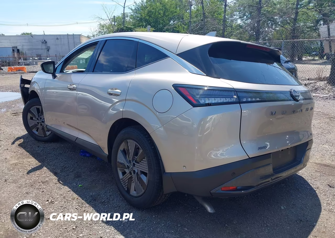 2025 Nissan Murano Sl VIN:5N1AZ3CS8SC137371 - 3