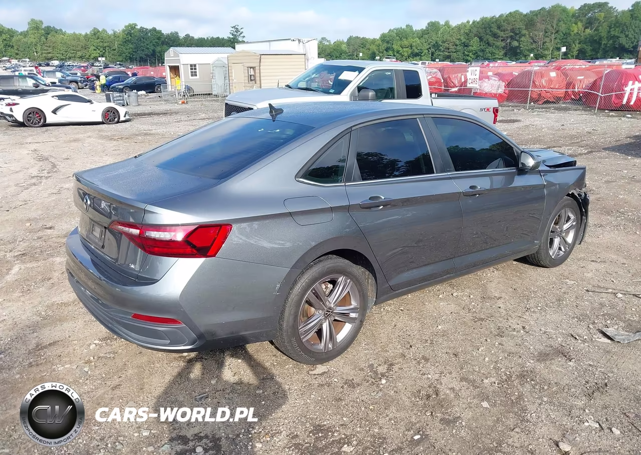 2023 Volkswagen Jetta 1.5T Se VIN:3VWEM7BU3PM061544 - 4