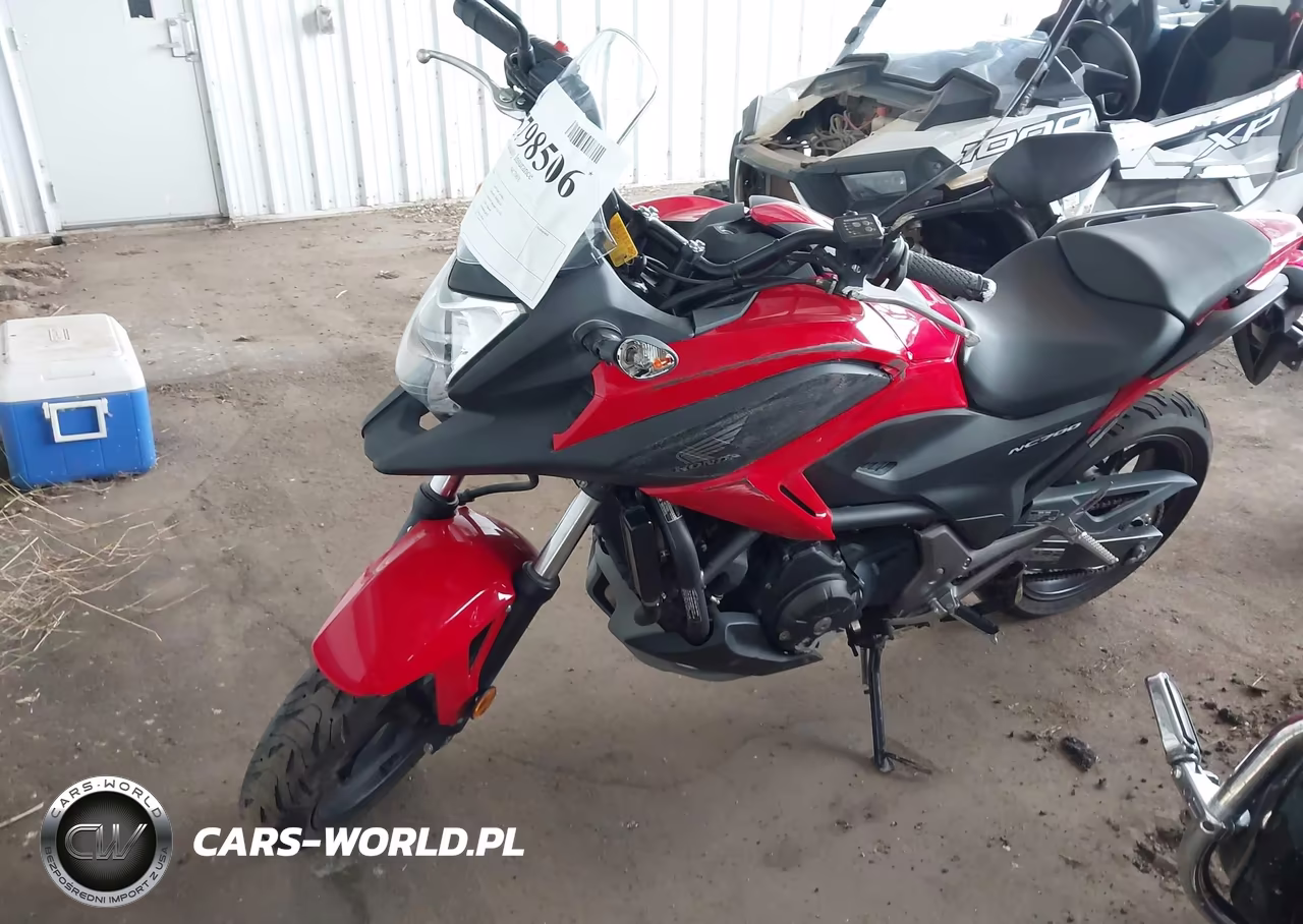 2014 Honda Nc700X VIN:JH2RC6309EK000398 - 2