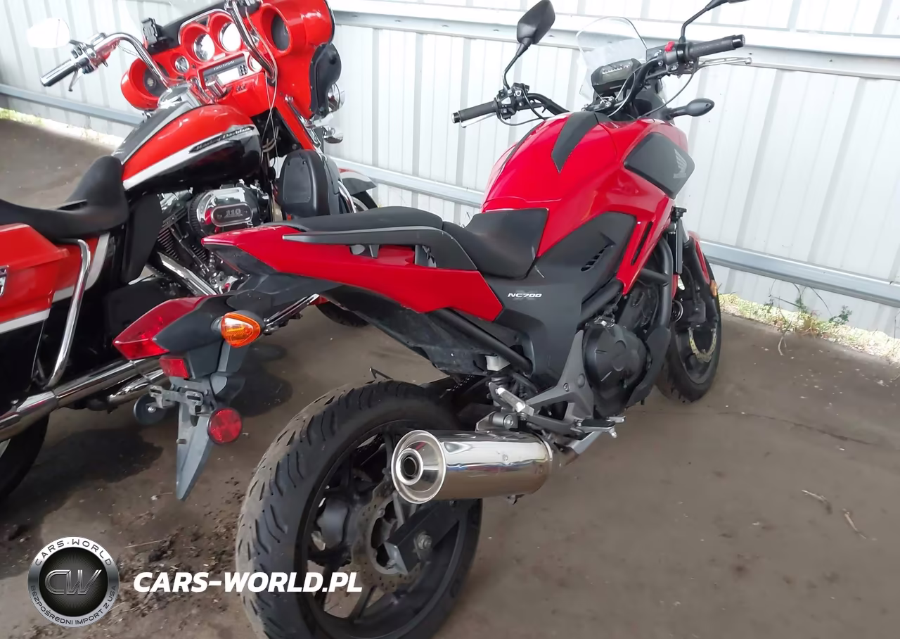 2014 Honda Nc700X VIN:JH2RC6309EK000398 - 4