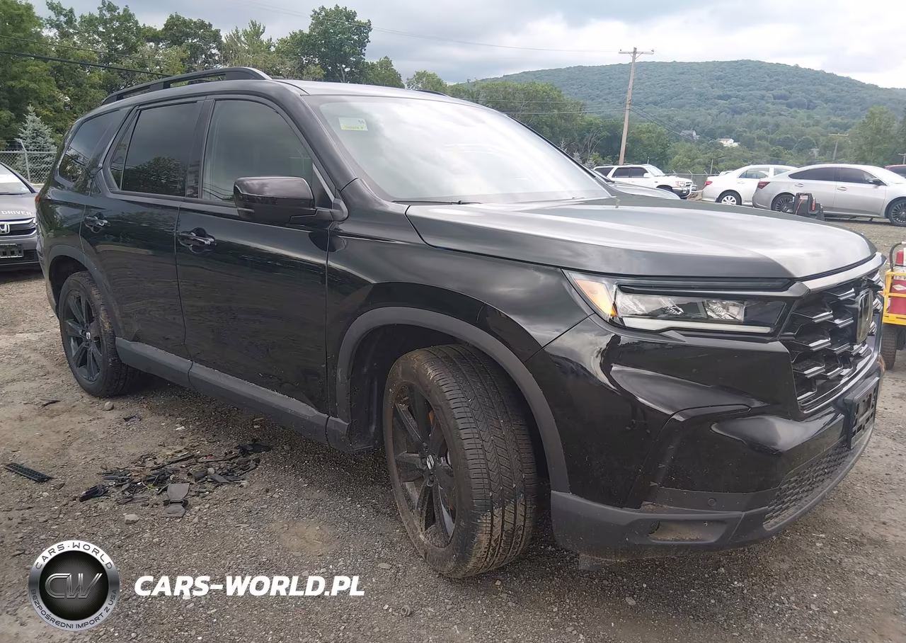 2025 Honda Pilot Black Edition VIN:5FNYG1H98SB112878 - 1