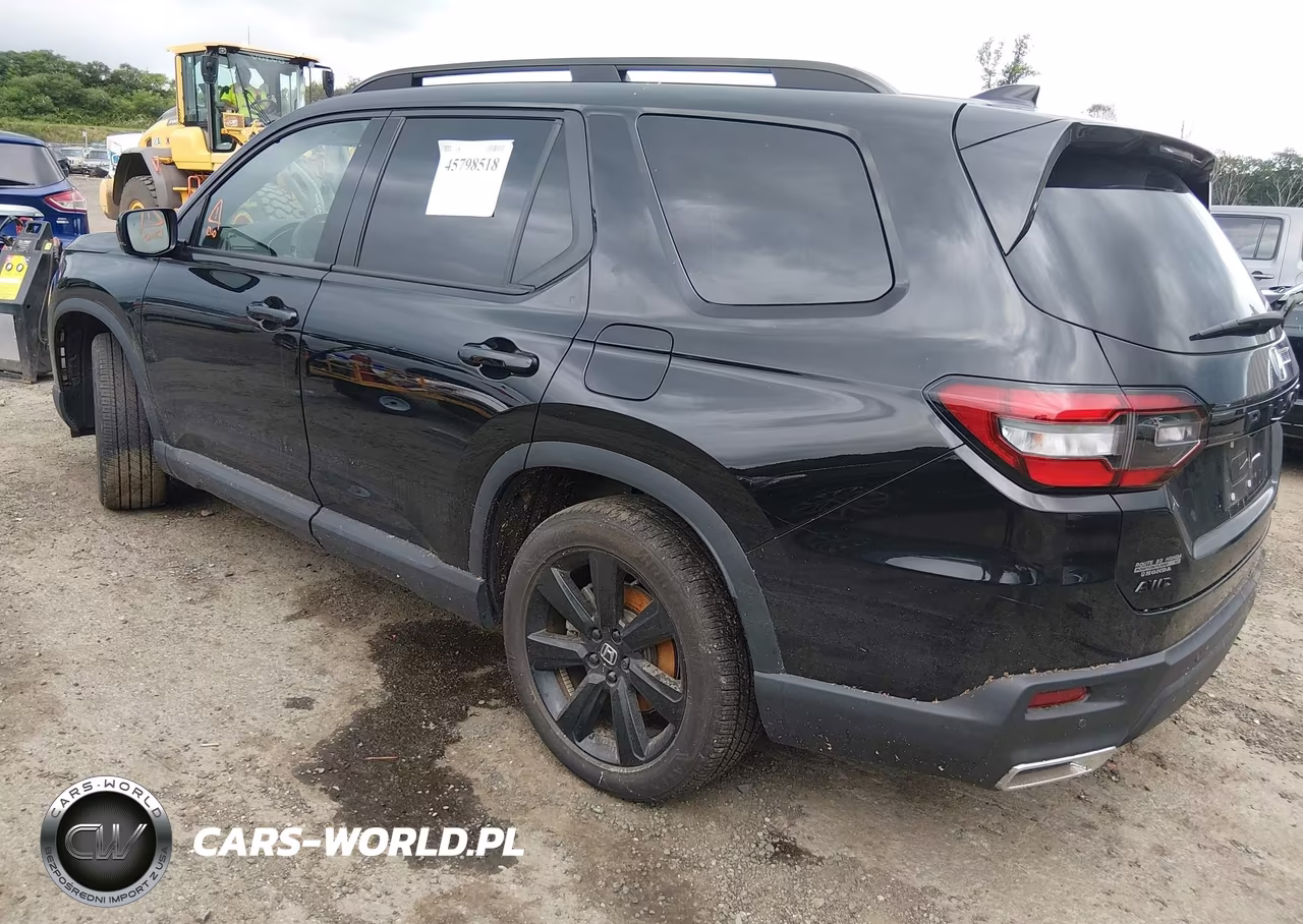 2025 Honda Pilot Black Edition VIN:5FNYG1H98SB112878 - 3