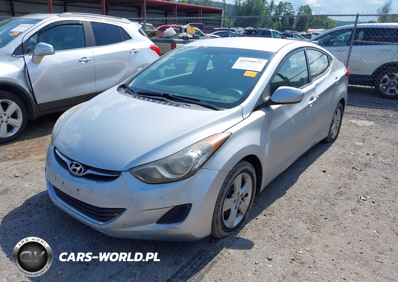 2013 Hyundai Elantra Gls VIN:5NPDH4AE0DH394748 - 2