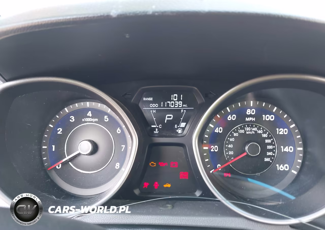 2013 Hyundai Elantra Gls VIN:5NPDH4AE0DH394748 - 7