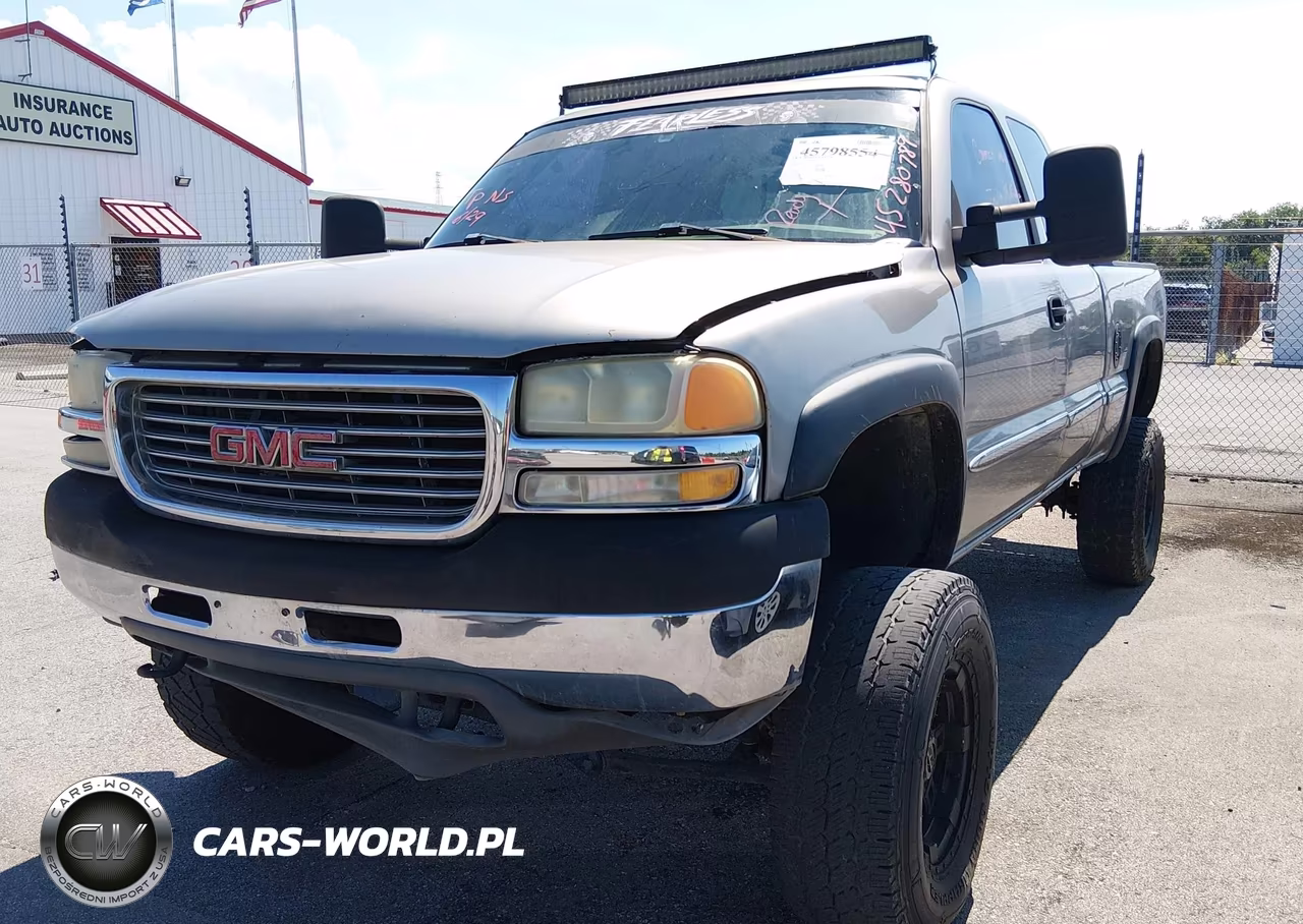 2002 GMC Sierra 1500 Sle VIN:2GTEK19VX21377334 - 2
