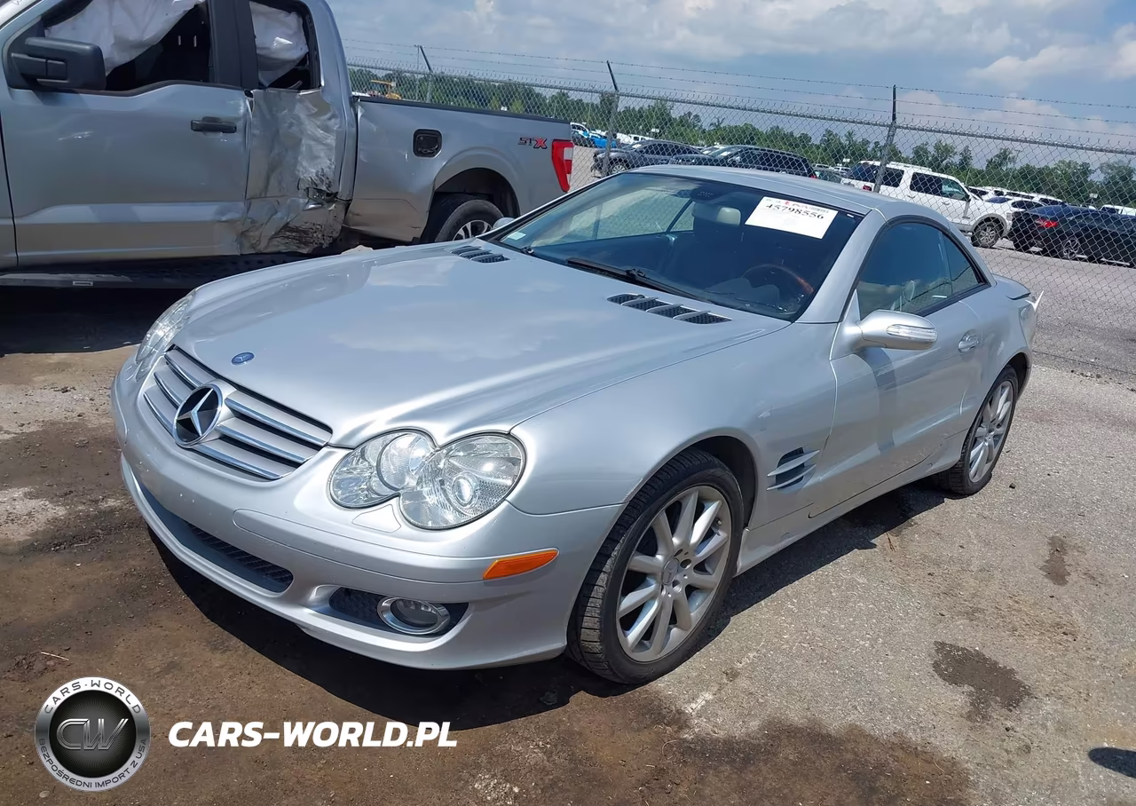 2007 Mercedes-Benz Sl 550 VIN:WDBSK71F17F130762 - 2