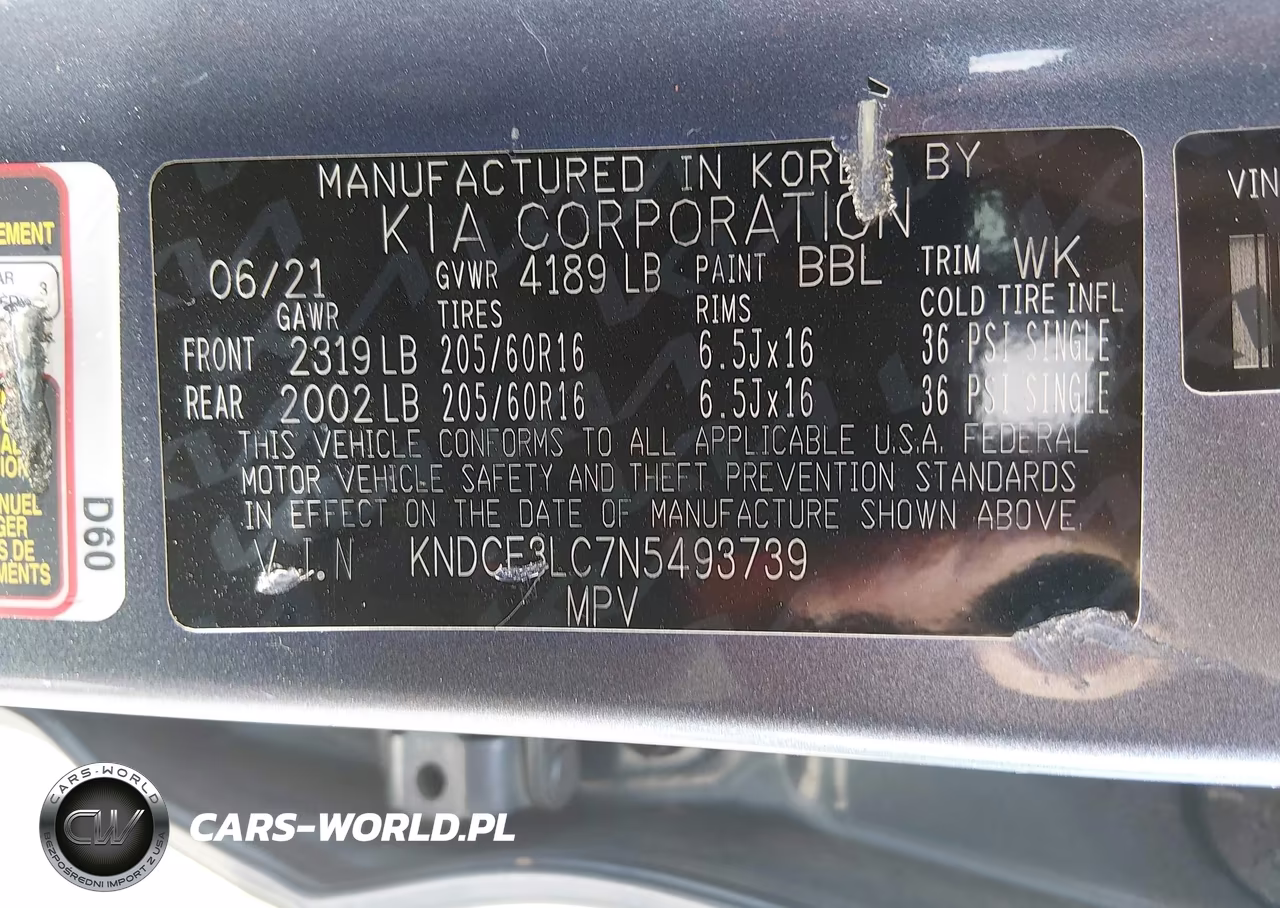 2022 Kia Niro Ex Premium VIN:KNDCE3LC7N5493739 - 9