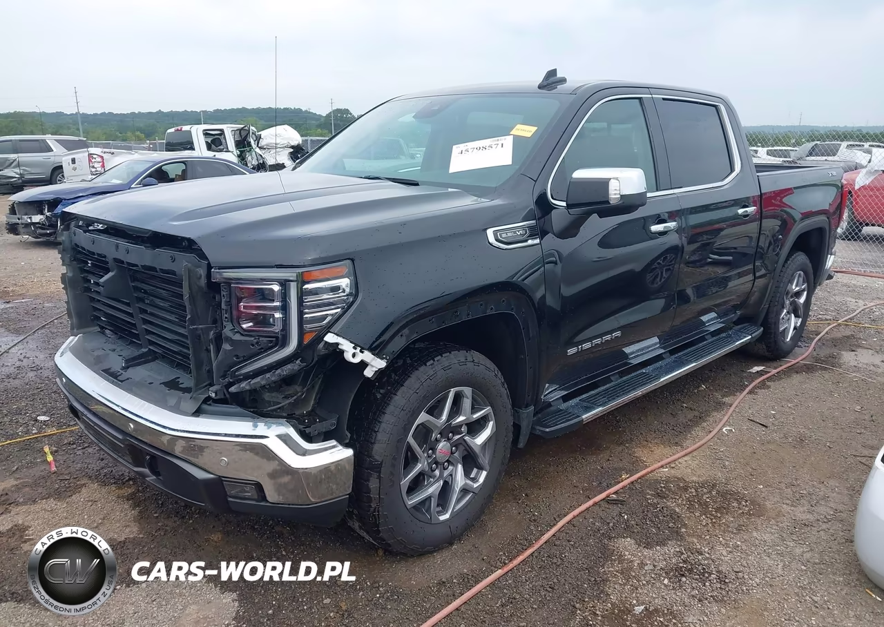 2023 GMC Sierra 1500 4Wd Short Box Slt VIN:1GTUUDED6PZ142920 - 2