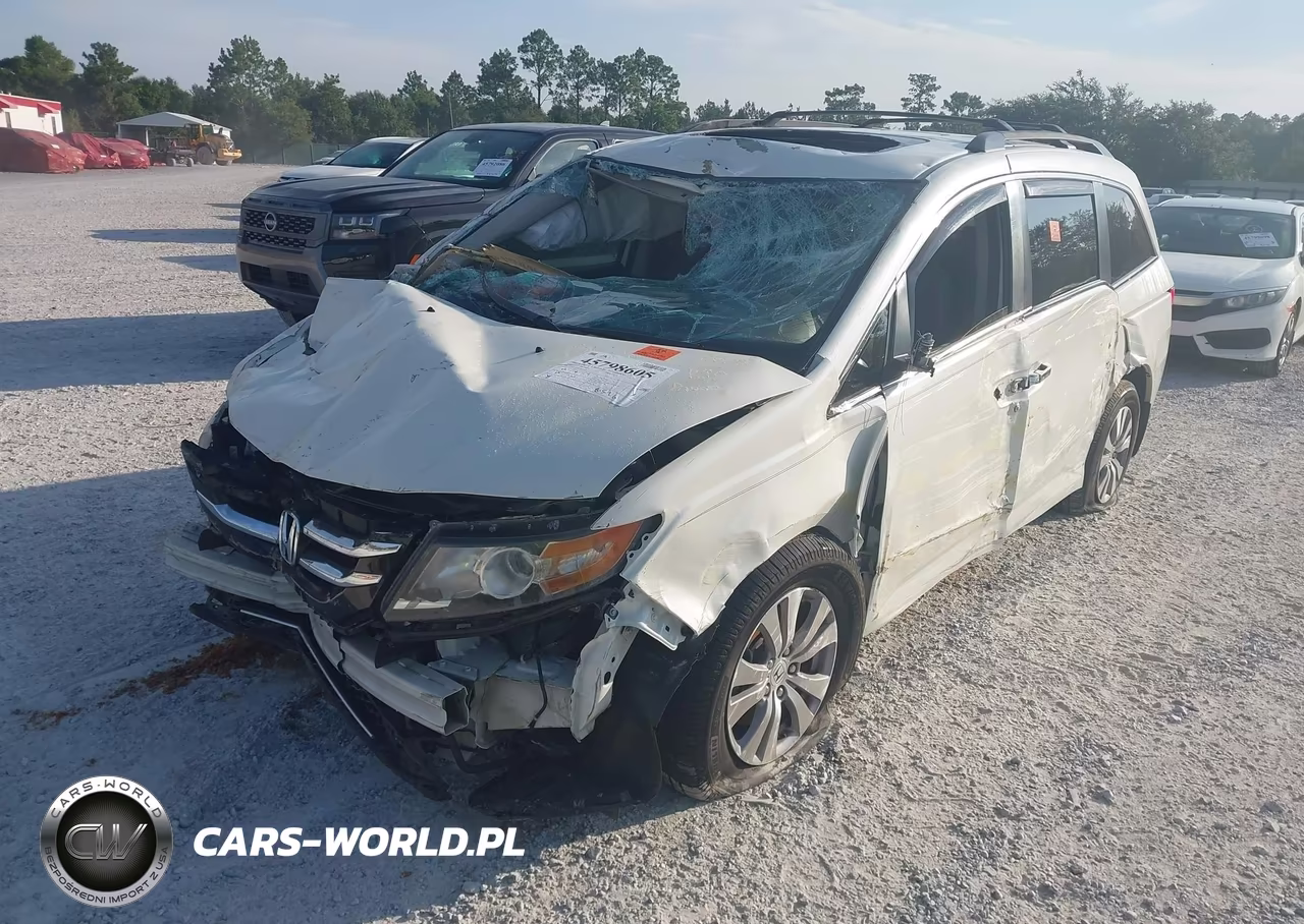 2016 Honda Odyssey Ex-L VIN:5FNRL5H68GB093981 - 2
