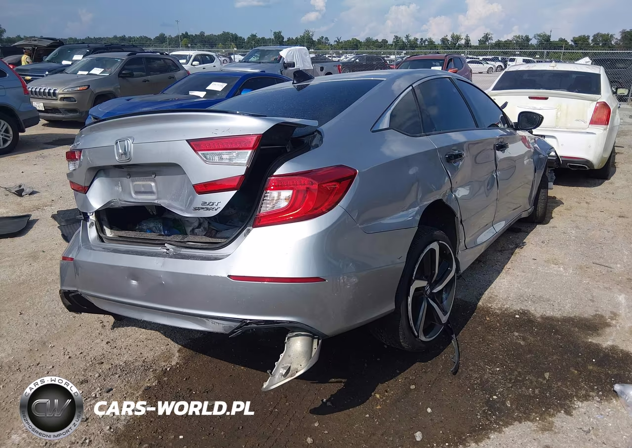 2021 Honda Accord Sport 2.0T VIN:1HGCV2F36MA019598 - 4