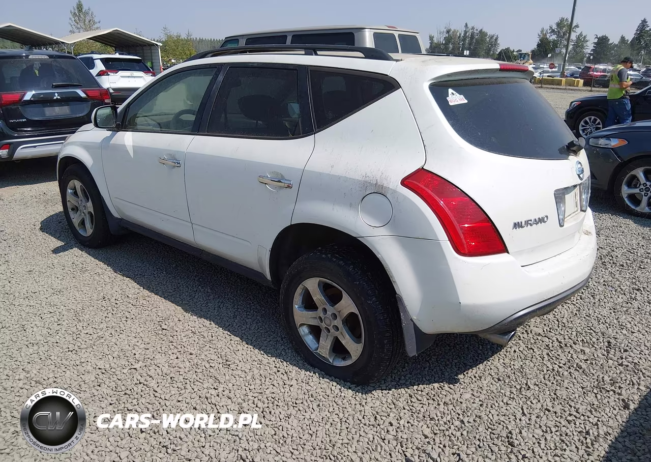 2004 Nissan Murano Sl VIN:JN8AZ08W34W311187 - 3