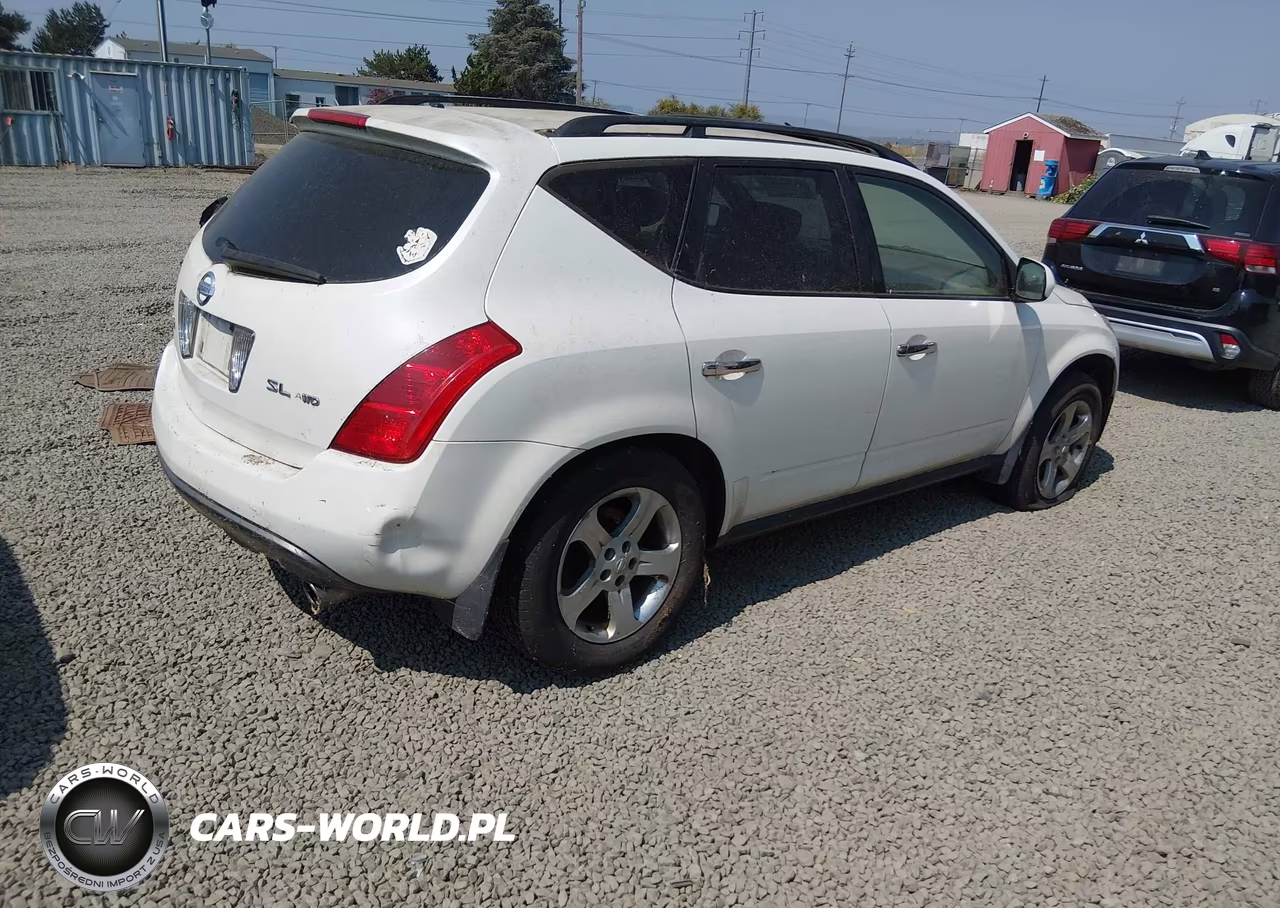 2004 Nissan Murano Sl VIN:JN8AZ08W34W311187 - 4
