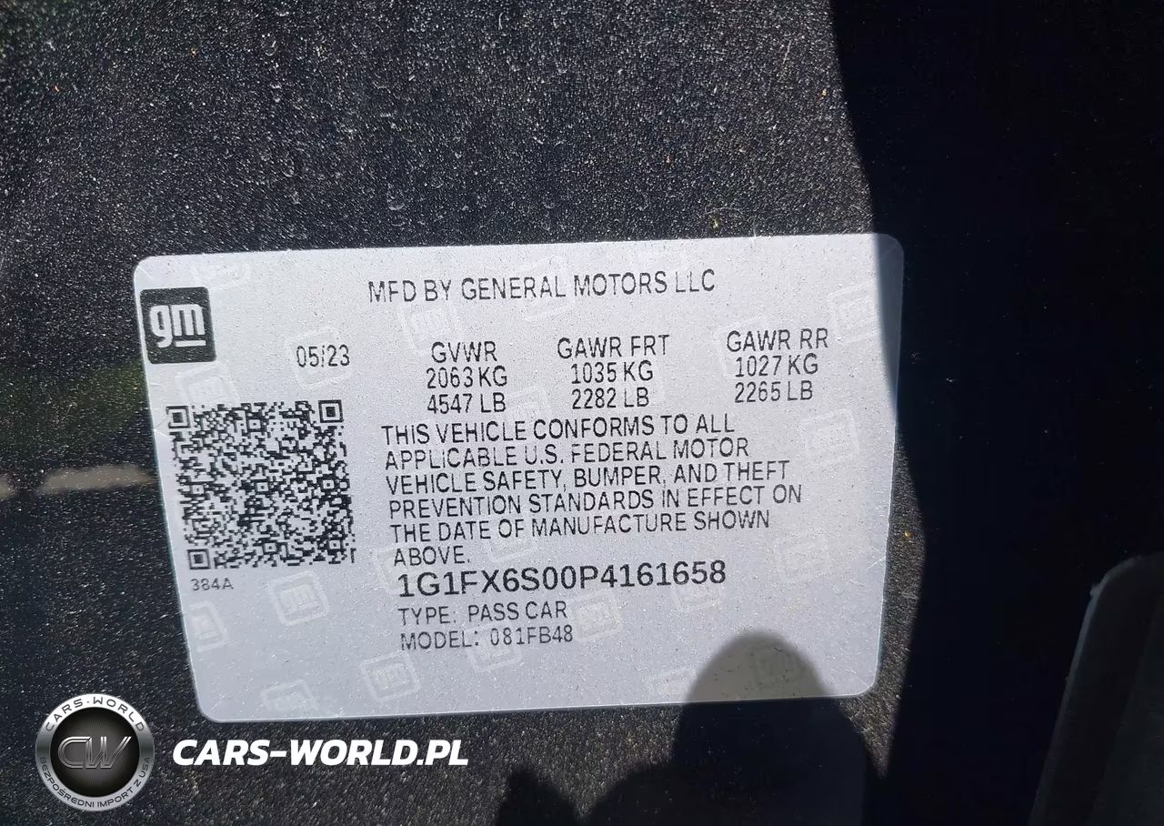 2023 Chevrolet Bolt Ev Fwd 2Lt VIN:1G1FX6S00P4161658 - 9