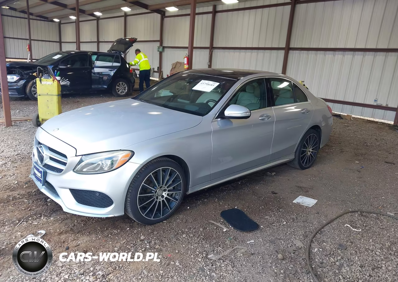 2015 Mercedes-Benz C 300 Sport 4Matic VIN:55SWF4KB6FU063174 - 2