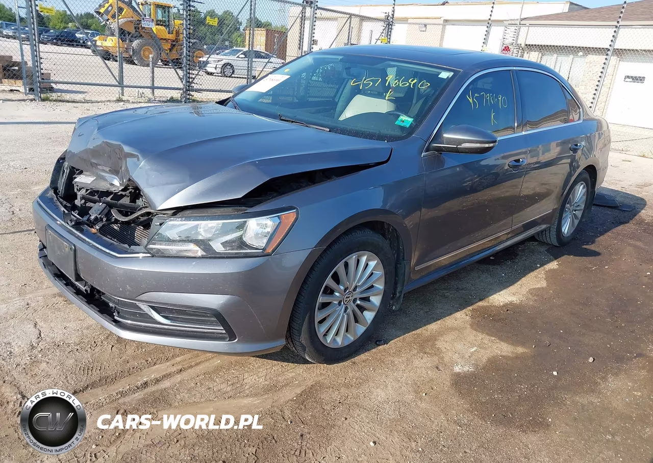 2016 Volkswagen Passat 1.8T Se VIN:1VWBS7A39GC038451 - 2