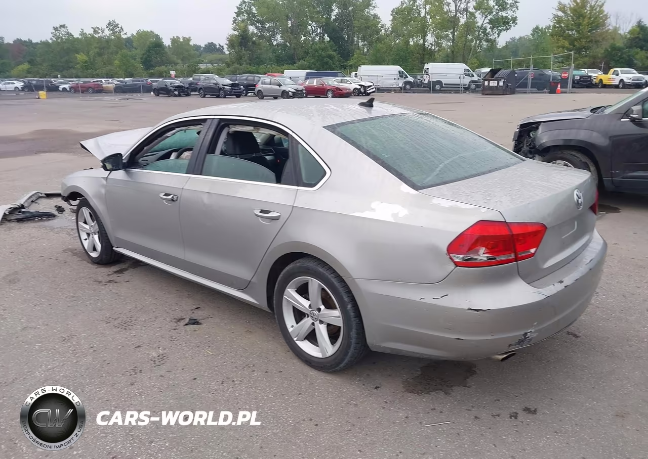 2013 Volkswagen Passat 2.5L Se VIN:1VWBP7A30DC093545 - 3