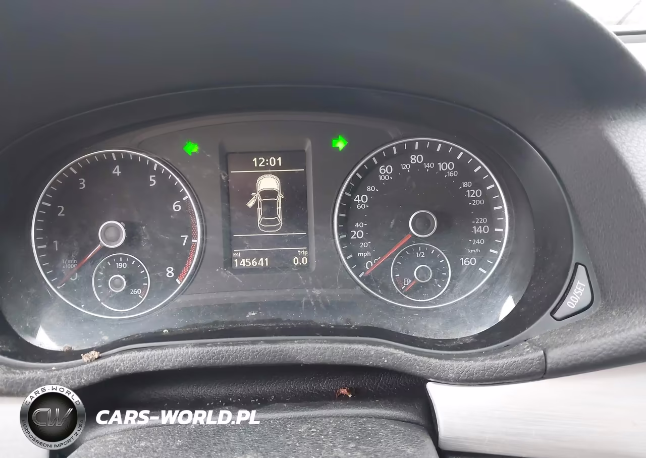 2013 Volkswagen Passat 2.5L Se VIN:1VWBP7A30DC093545 - 7