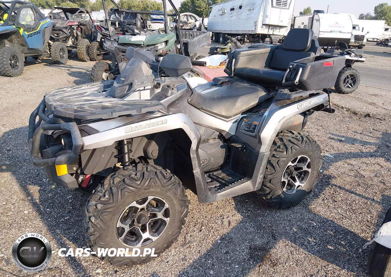 2013 Can-Am Outlander 650 Xt VIN:3JBLKXJ10DJ000031 - 2