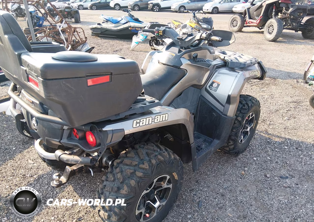 2013 Can-Am Outlander 650 Xt VIN:3JBLKXJ10DJ000031 - 4