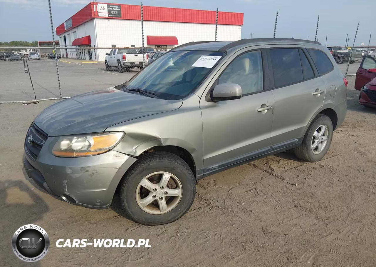 2008 Hyundai Santa Fe Gls VIN:5NMSG13D58H147497 - 2