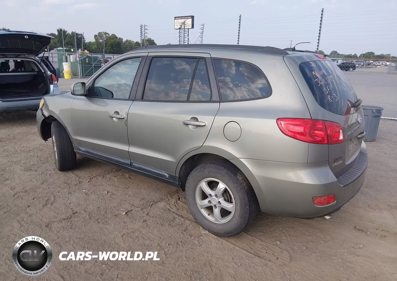 2008 Hyundai Santa Fe Gls VIN:5NMSG13D58H147497 - 3