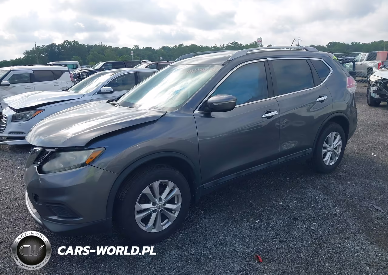 2014 Nissan Rogue Sv VIN:5N1AT2MV8EC872991 - 2