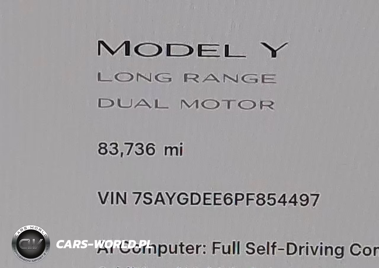 2023 Tesla Model Y Awd-Long Range Dual Motor All-Wheel Drive VIN:7SAYGDEE6PF854497 - 16