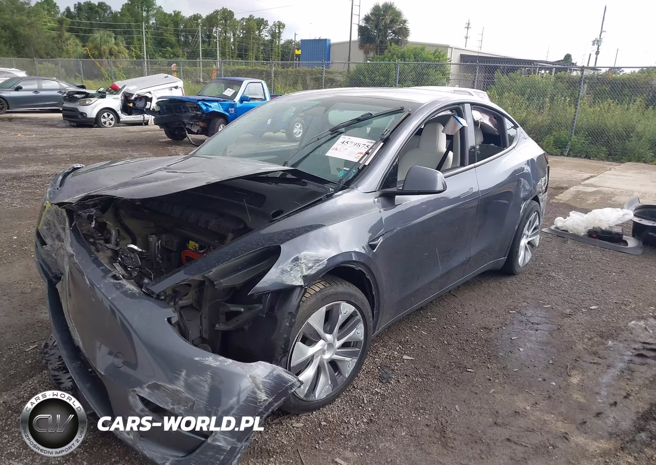 2023 Tesla Model Y Awd-Long Range Dual Motor All-Wheel Drive VIN:7SAYGDEE6PF854497 - 2