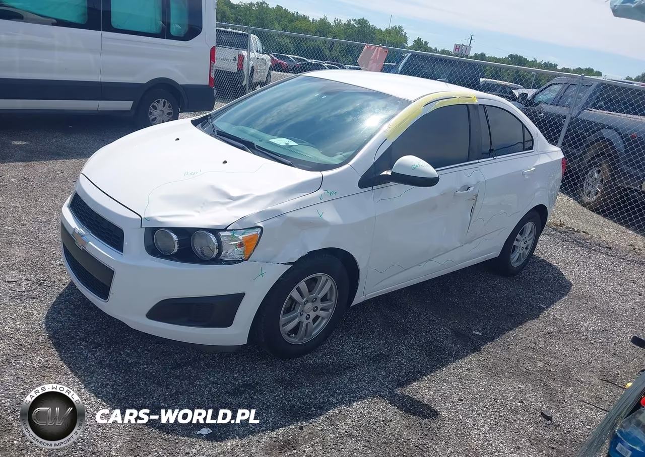 2012 Chevrolet Sonic 2Lt VIN:1G1JC5SH7C4122744 - 2