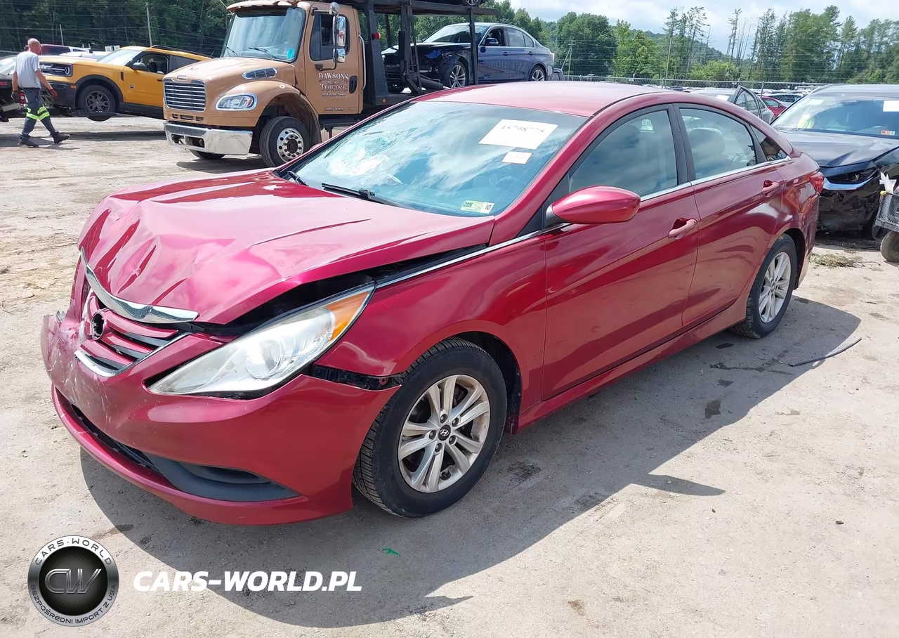 2014 Hyundai Sonata Gls VIN:5NPEB4AC4EH861093 - 2
