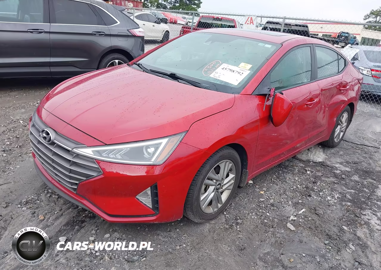 2020 Hyundai Elantra Value Edition VIN:KMHD84LF9LU036652 - 2