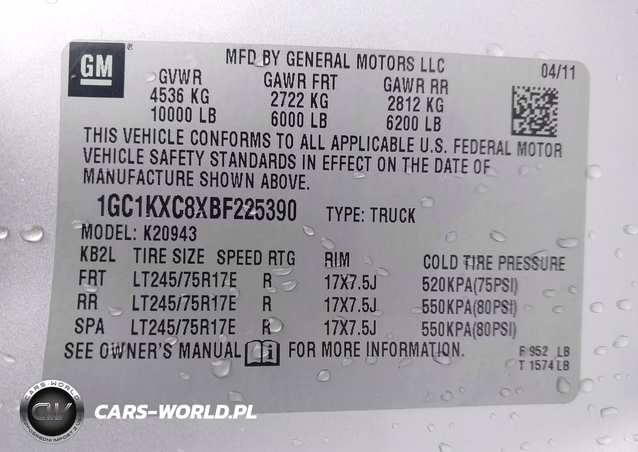 2011 Chevrolet Silverado 2500Hd Lt VIN:1GC1KXC8XBF225390 - 18