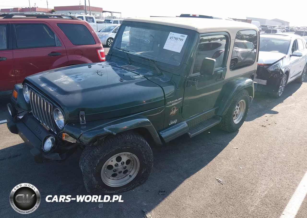 1999 Jeep Wrangler Sahara VIN:1J4FY49S7XP431347 - 2