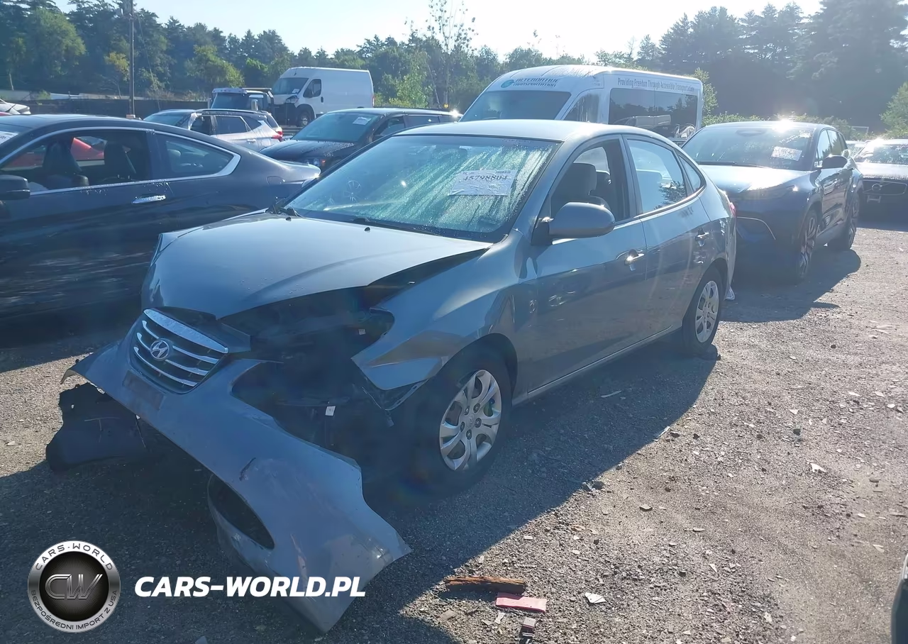 2010 Hyundai Elantra Gls VIN:KMHDU4AD2AU828765 - 2