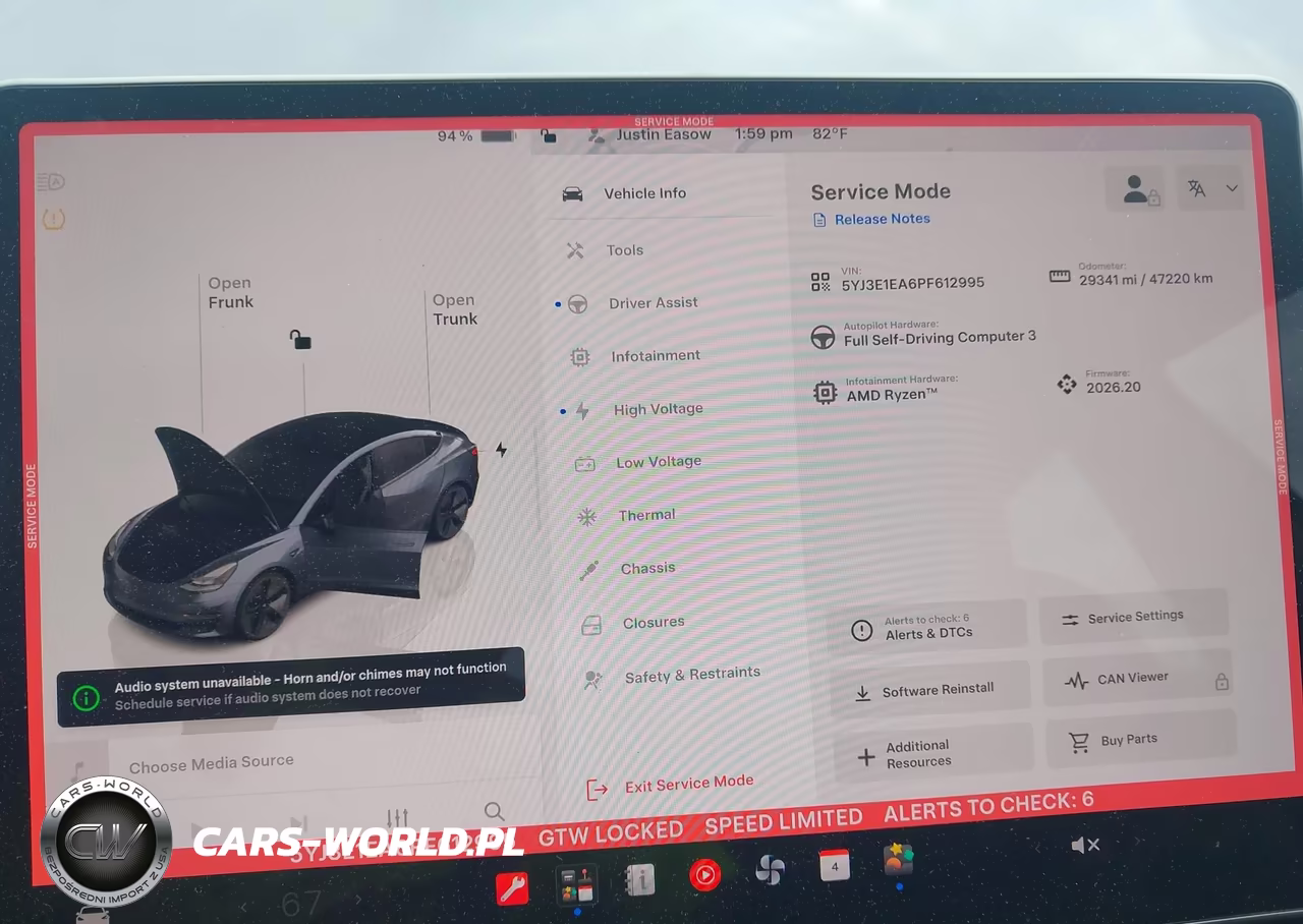 2023 Tesla Model 3 Rear-Wheel Drive VIN:5YJ3E1EA6PF612995 - 7
