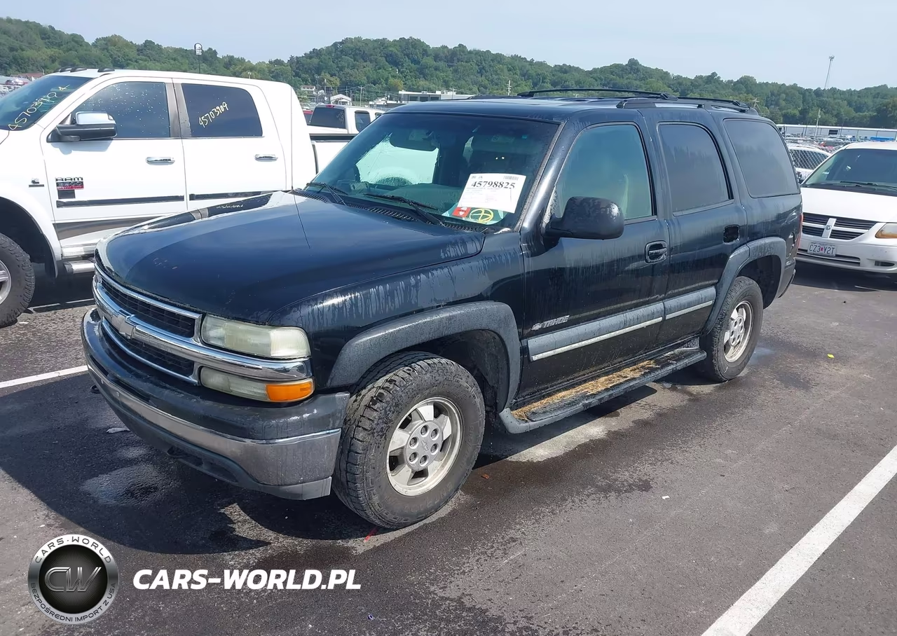 2002 Chevrolet Tahoe Ls VIN:1GNEK13Z02R315807 - 2