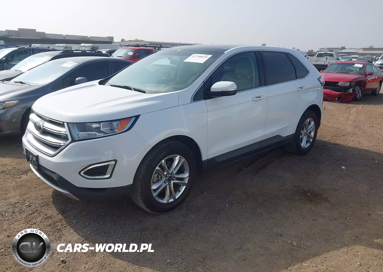 2017 Ford Edge Sel VIN:2FMPK3J93HBB37754 - 2