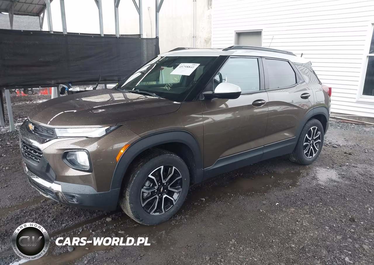 2021 Chevrolet Trailblazer Awd Activ VIN:KL79MSSL3MB140596 - 2