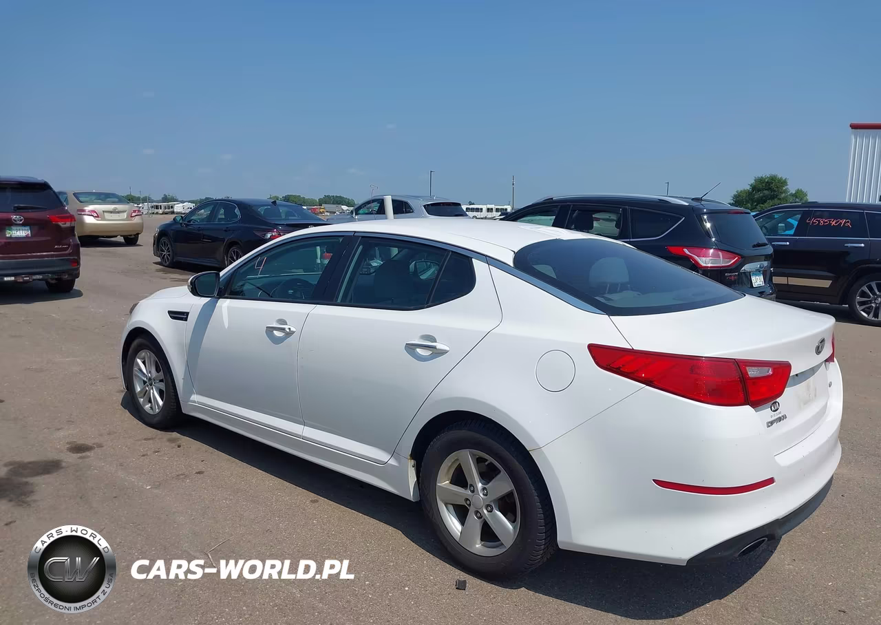 2015 Kia Optima Lx VIN:KNAGM4A78F5548150 - 3