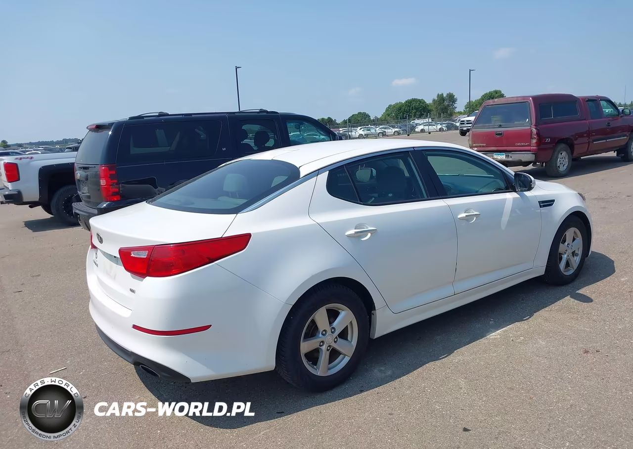 2015 Kia Optima Lx VIN:KNAGM4A78F5548150 - 4