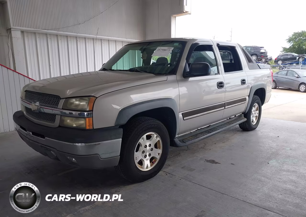 2004 Chevrolet Avalanche 1500 VIN:3GNEC12T14G255615 - 2
