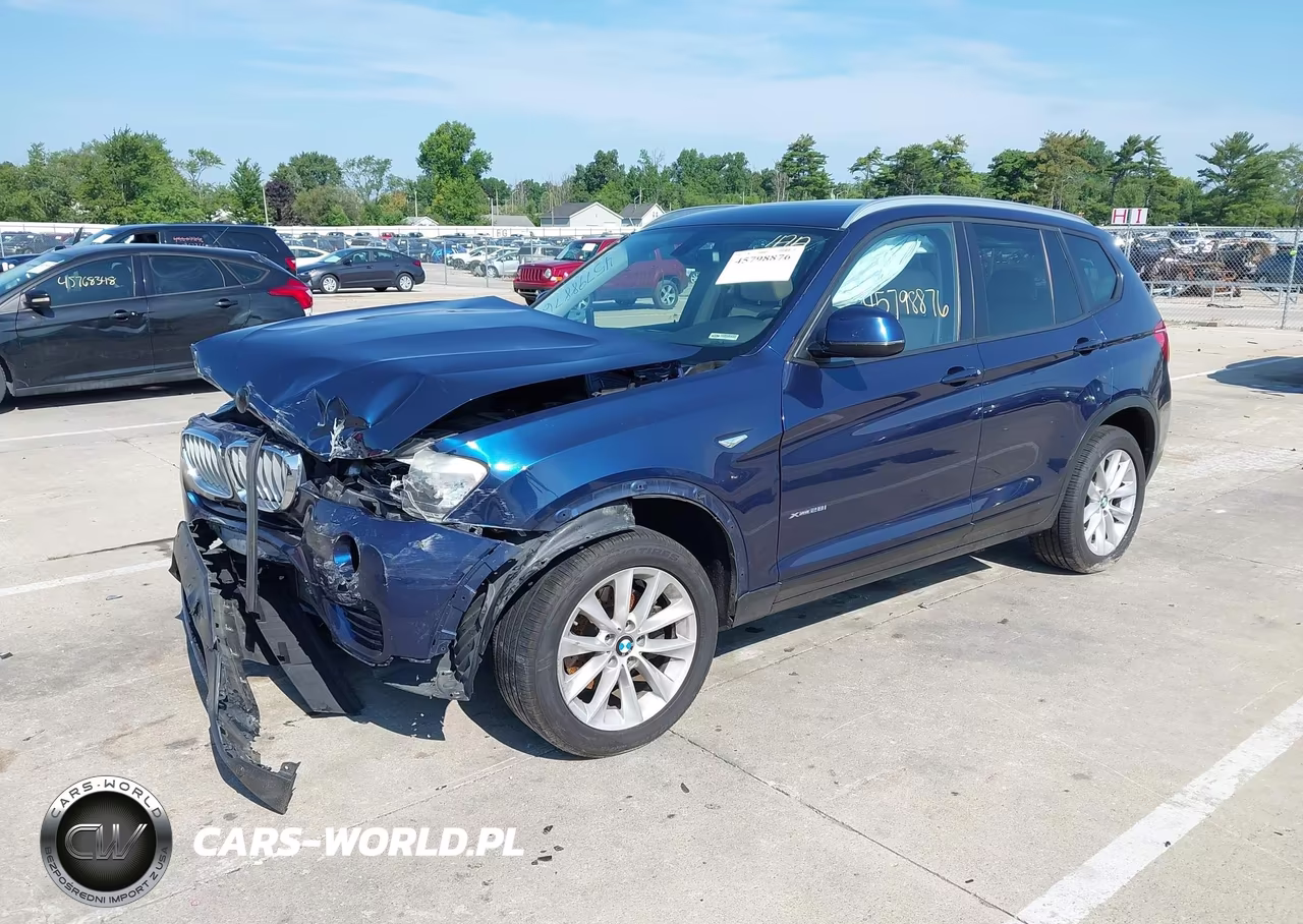 2017 BMW X3 xDrive28I VIN:5UXWX9C59H0T00910 - 2