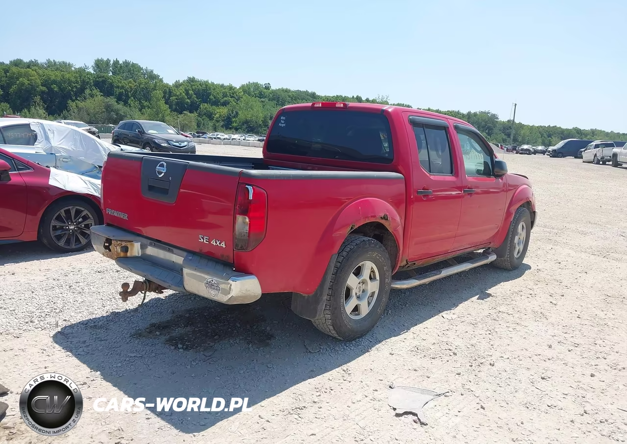 2008 Nissan Frontier Se VIN:1N6AD07W78C418906 - 4