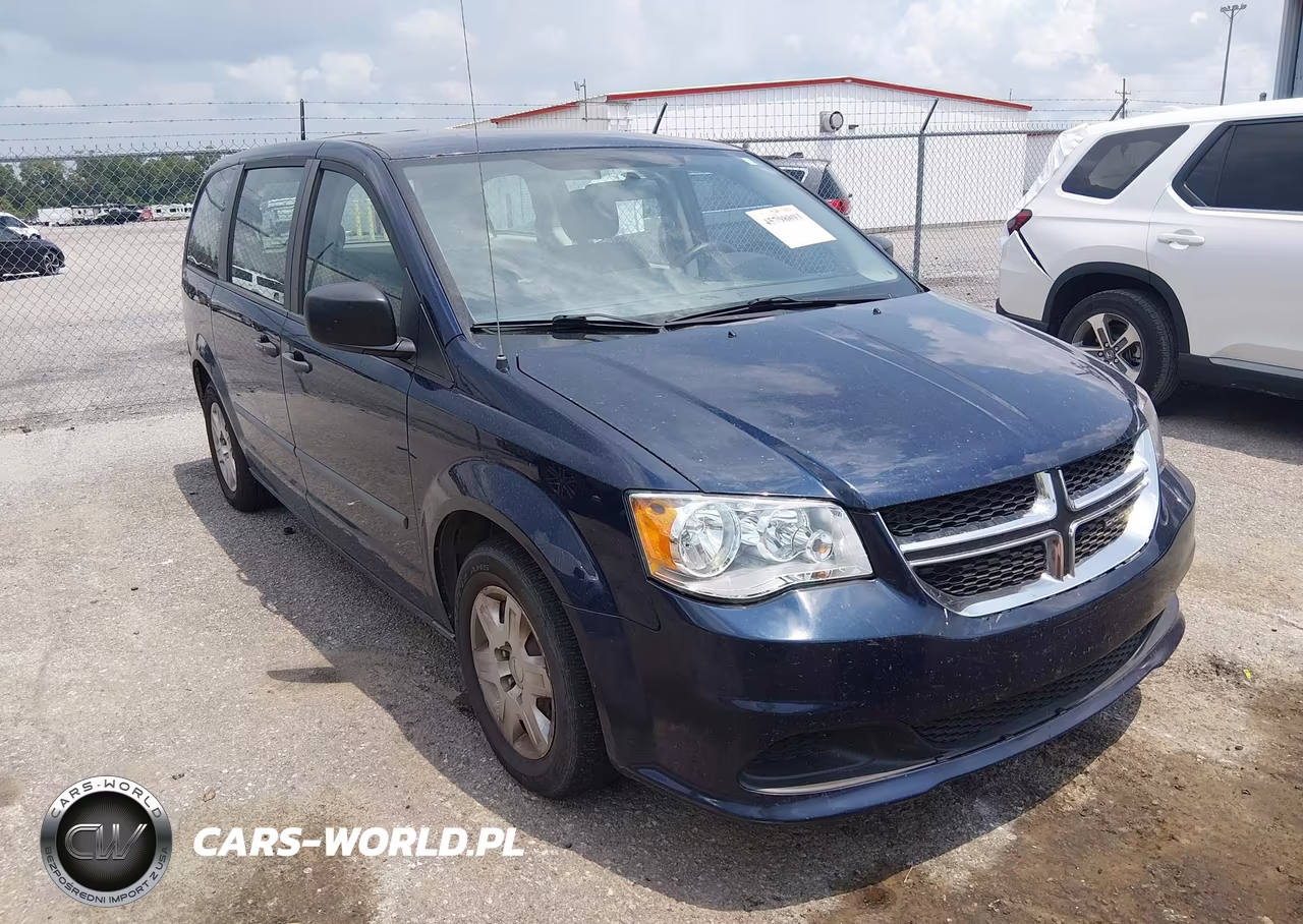 2012 Dodge Grand Caravan Se-Avp