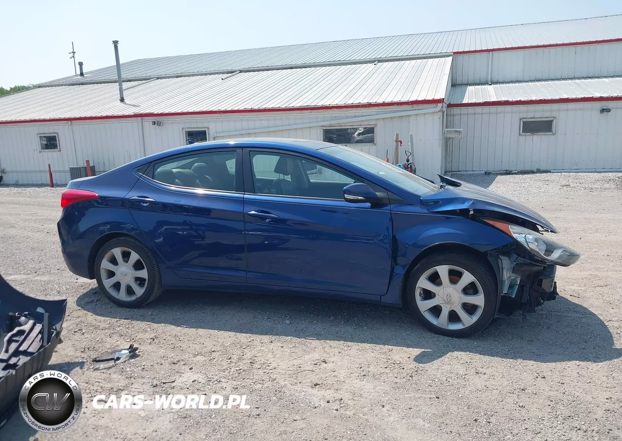 2013 Hyundai Elantra Limited VIN:KMHDH4AE5DU676255 - 14